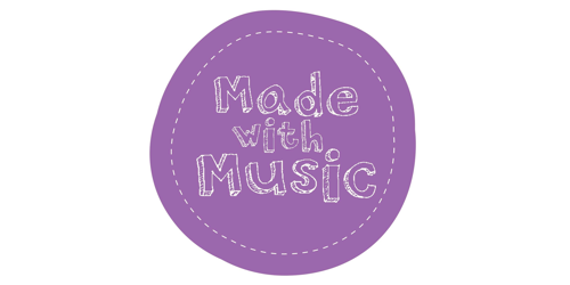 Made With Music Logo Landscape